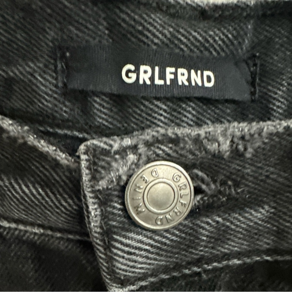 GRLFRND Charcoal Denim Jeans